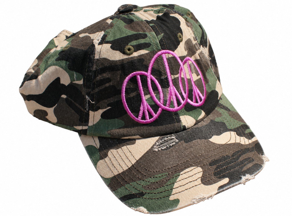 Camo Peace Hat