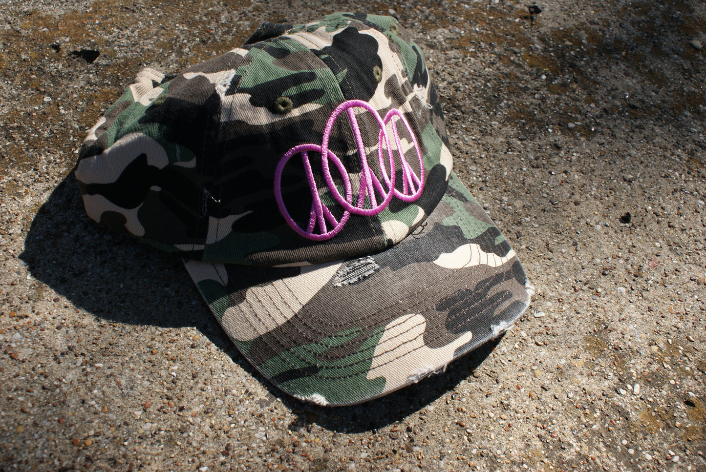 Camo Peace Hat
